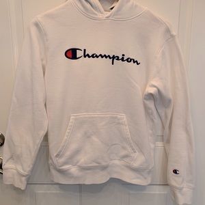 Champion hoodie, youth large
